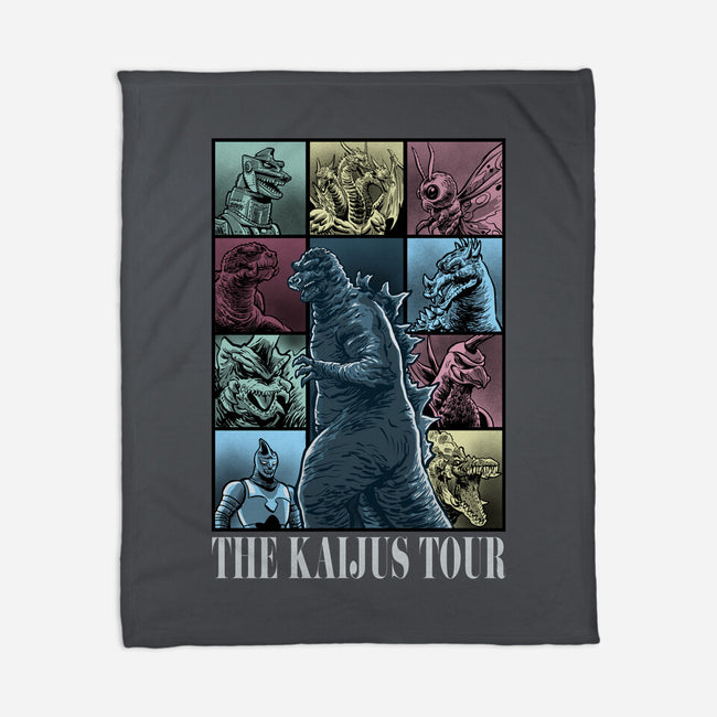 The Kaijus Tour-None-Fleece-Blanket-zascanauta