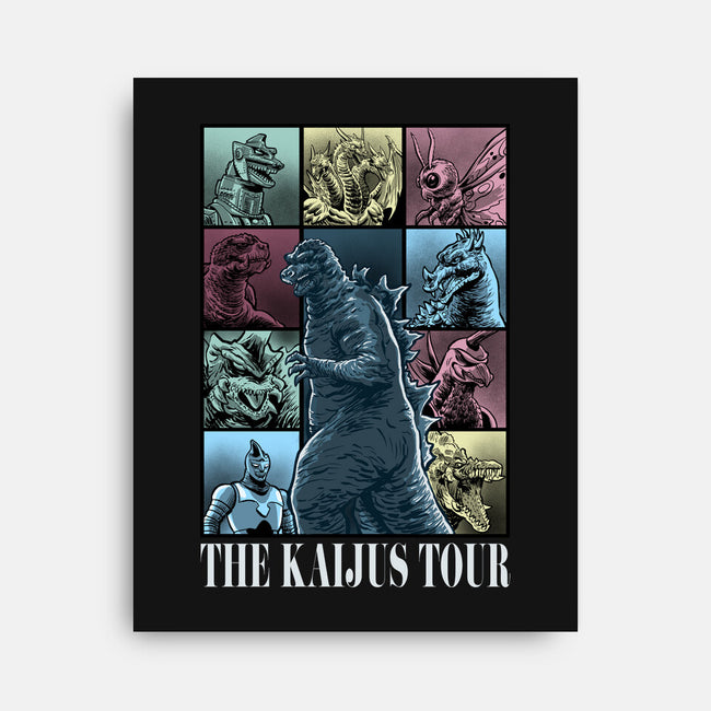 The Kaijus Tour-None-Stretched-Canvas-zascanauta