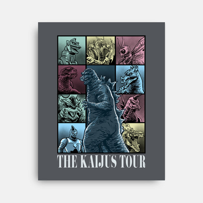 The Kaijus Tour-None-Stretched-Canvas-zascanauta