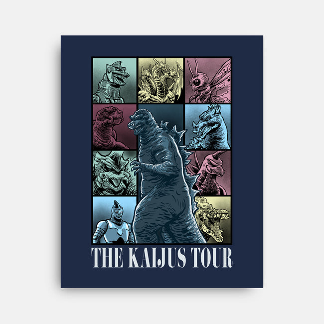 The Kaijus Tour-None-Stretched-Canvas-zascanauta