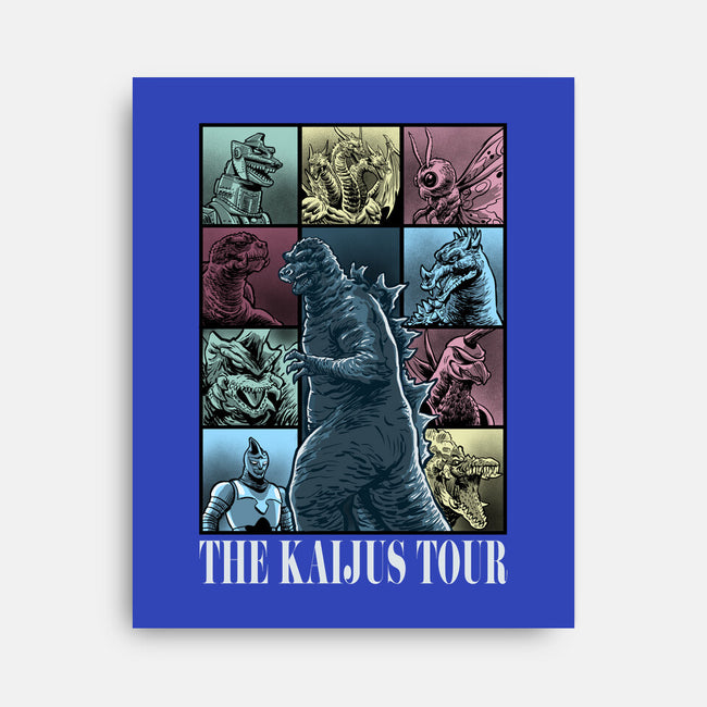 The Kaijus Tour-None-Stretched-Canvas-zascanauta