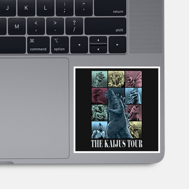 The Kaijus Tour-None-Glossy-Sticker-zascanauta