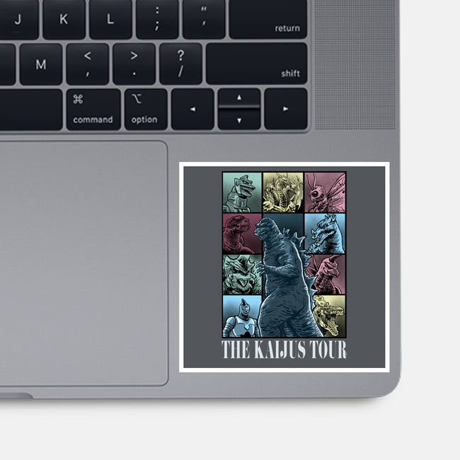 The Kaijus Tour-None-Glossy-Sticker-zascanauta