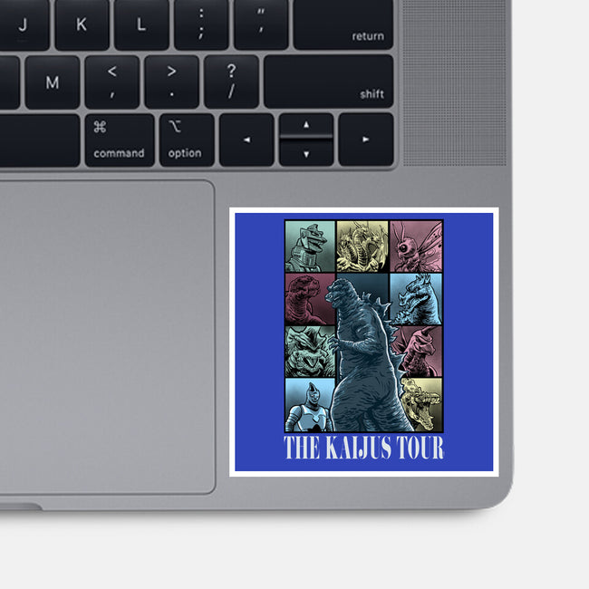 The Kaijus Tour-None-Glossy-Sticker-zascanauta