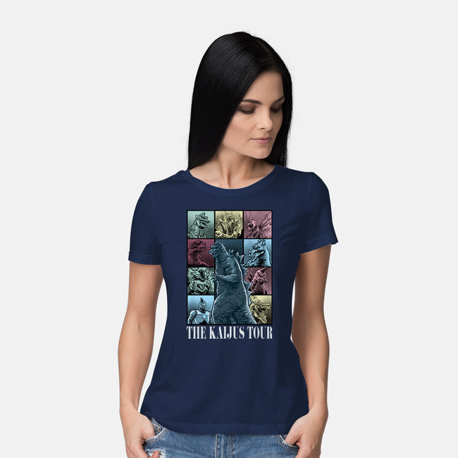 The Kaijus Tour-Womens-Basic-Tee-zascanauta