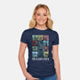 The Kaijus Tour-Womens-Fitted-Tee-zascanauta