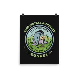 Emotional Support Donkey