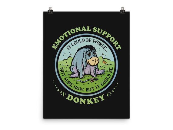 Emotional Support Donkey