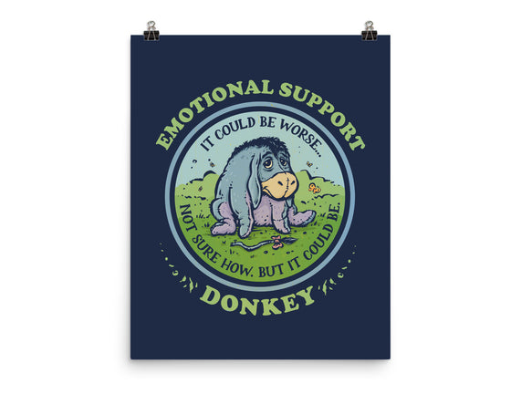 Emotional Support Donkey