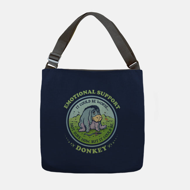 Emotional Support Donkey-None-Adjustable Tote-Bag-kg07