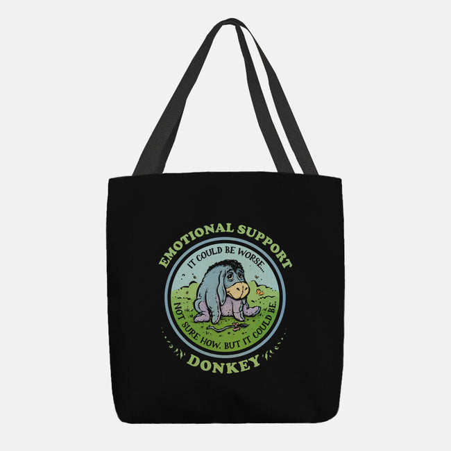 Emotional Support Donkey-None-Basic Tote-Bag-kg07