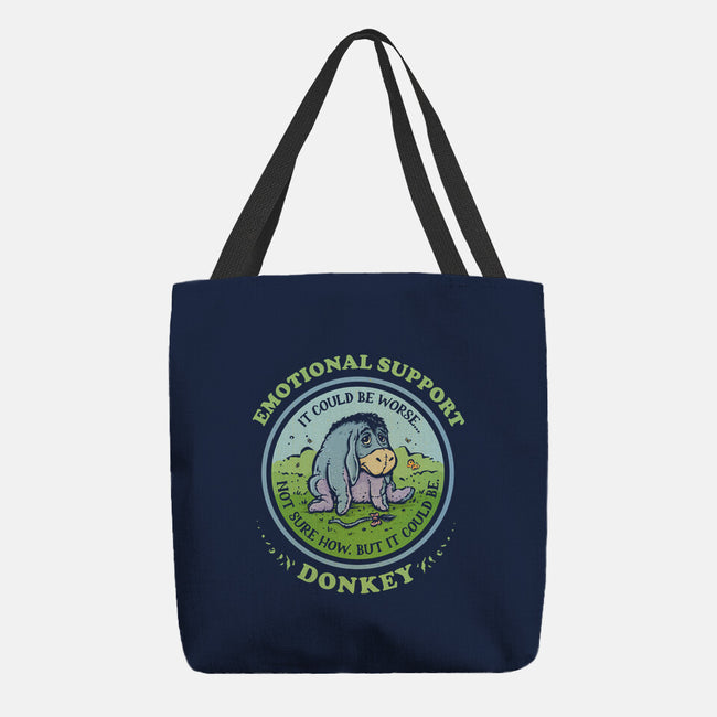 Emotional Support Donkey-None-Basic Tote-Bag-kg07