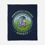 Emotional Support Donkey-None-Fleece-Blanket-kg07