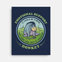 Emotional Support Donkey-None-Stretched-Canvas-kg07