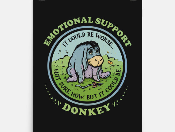 Emotional Support Donkey