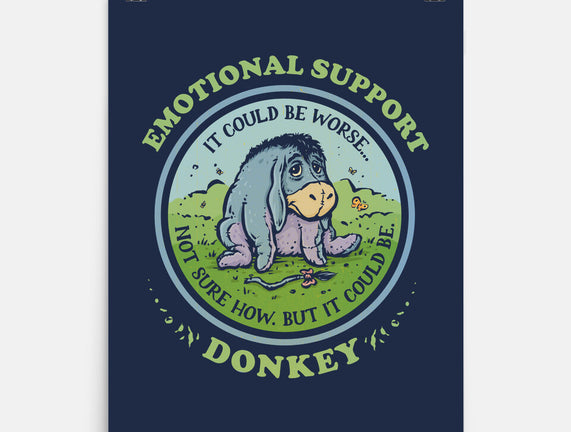 Emotional Support Donkey
