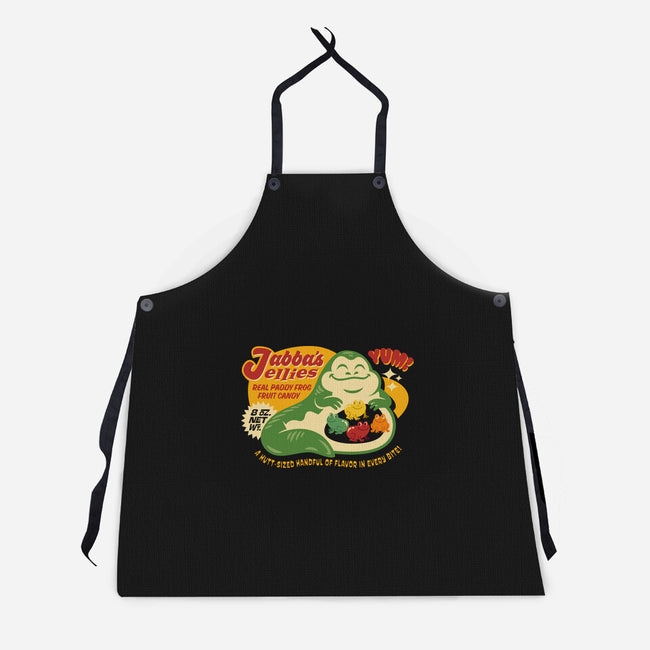 Jabba's Jellies-Unisex-Kitchen-Apron-Wheels