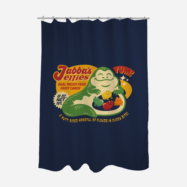 Jabba's Jellies-None-Polyester-Shower Curtain-Wheels