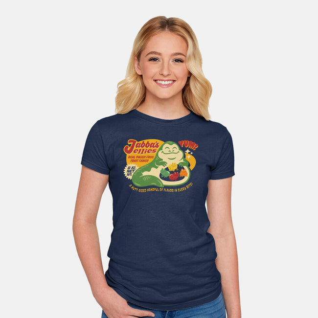Jabba's Jellies-Womens-Fitted-Tee-Wheels