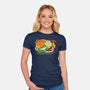 Jabba's Jellies-Womens-Fitted-Tee-Wheels