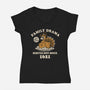 Family Drama-Womens-V-Neck-Tee-Nemons