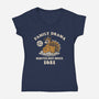 Family Drama-Womens-V-Neck-Tee-Nemons