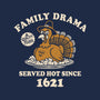 Family Drama-Womens-Fitted-Tee-Nemons