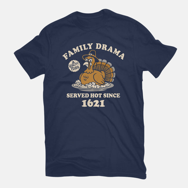 Family Drama-Womens-Basic-Tee-Nemons
