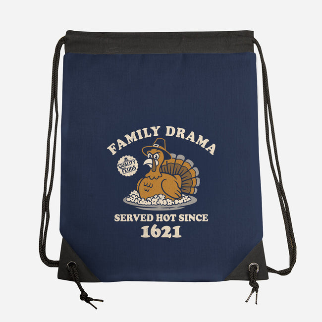 Family Drama-None-Drawstring-Bag-Nemons