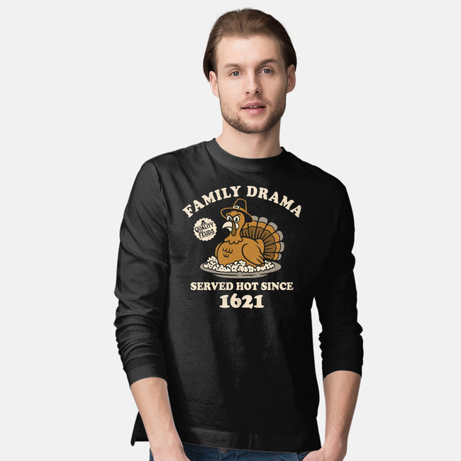 Family Drama-Mens-Long Sleeved-Tee-Nemons