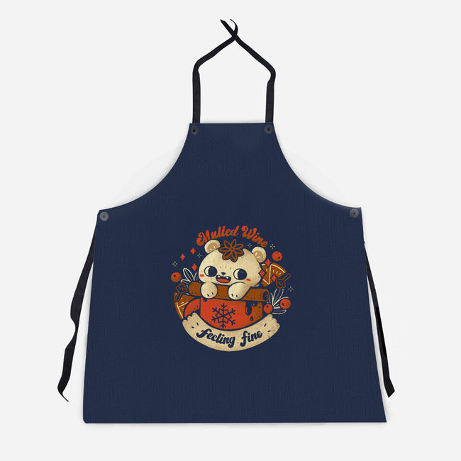 Mulled Wine Feeling Fine-Unisex-Kitchen-Apron-xMorfina