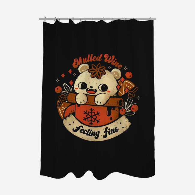 Mulled Wine Feeling Fine-None-Polyester-Shower Curtain-xMorfina