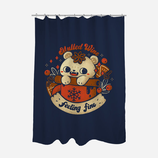 Mulled Wine Feeling Fine-None-Polyester-Shower Curtain-xMorfina
