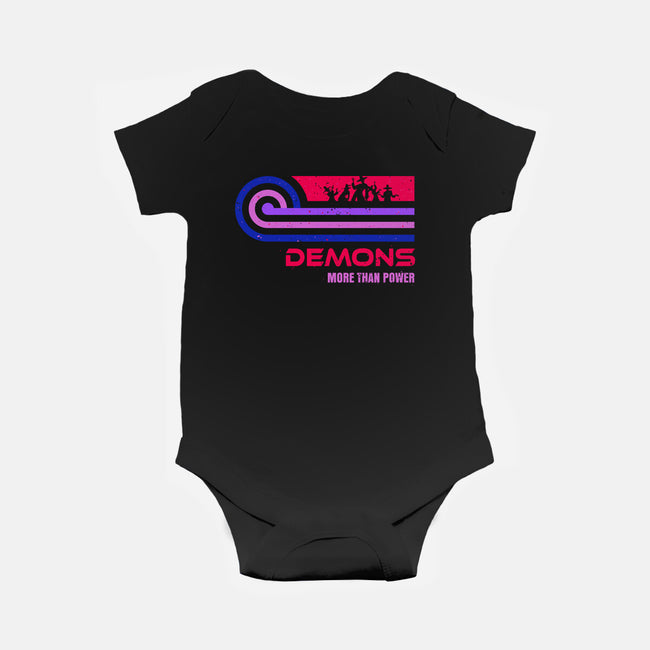 Retro Vintage Demons-Baby-Basic-Onesie-retrodivision