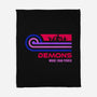 Retro Vintage Demons-None-Fleece-Blanket-retrodivision