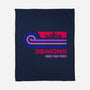 Retro Vintage Demons-None-Fleece-Blanket-retrodivision
