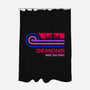 Retro Vintage Demons-None-Polyester-Shower Curtain-retrodivision