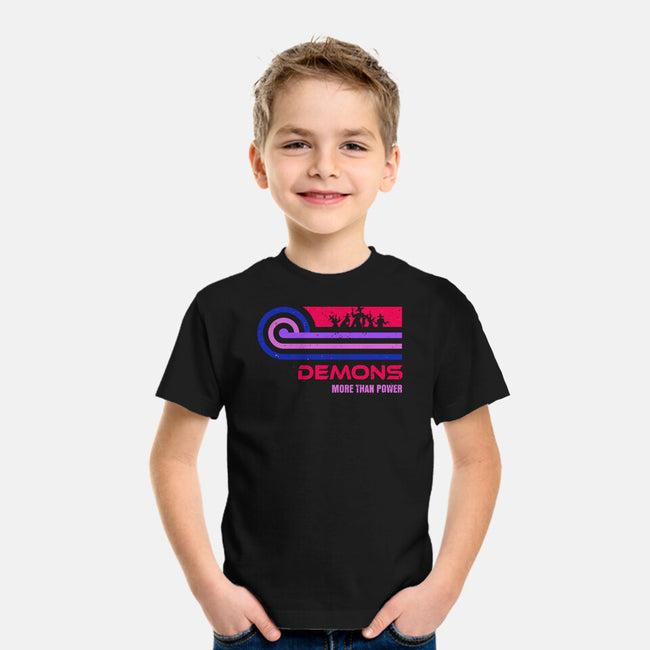 Retro Vintage Demons-Youth-Basic-Tee-retrodivision