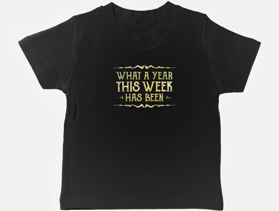 What A Year This Week Has Been