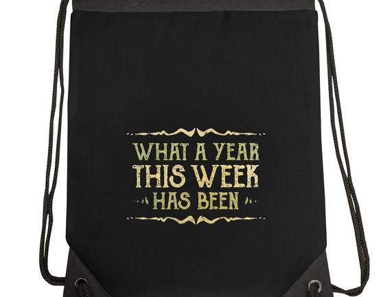 What A Year This Week Has Been