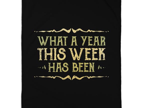 What A Year This Week Has Been