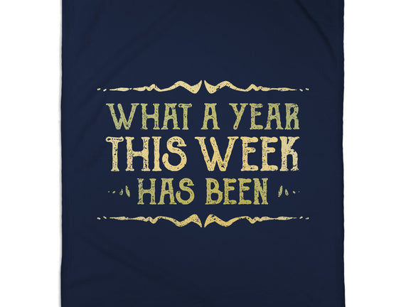 What A Year This Week Has Been