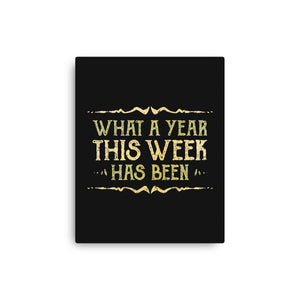 What A Year This Week Has Been