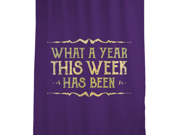 What A Year This Week Has Been