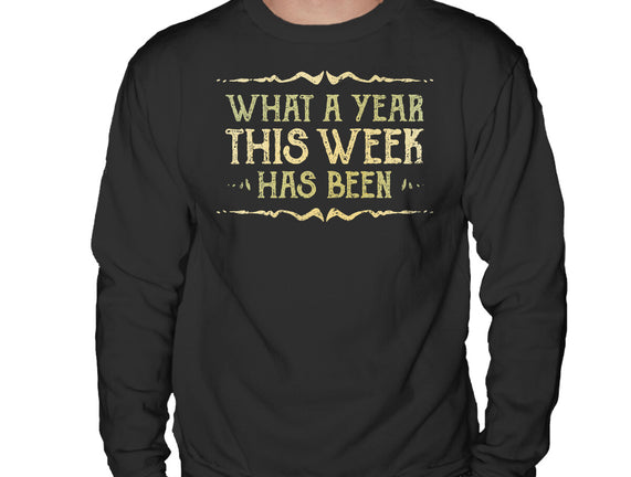 What A Year This Week Has Been