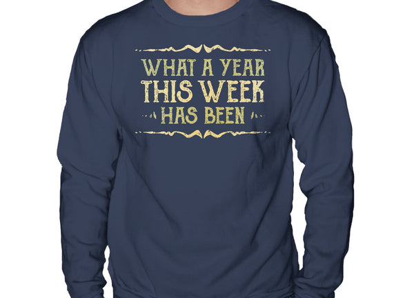 What A Year This Week Has Been