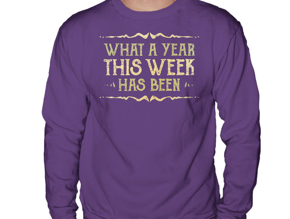 What A Year This Week Has Been