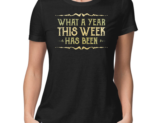 What A Year This Week Has Been