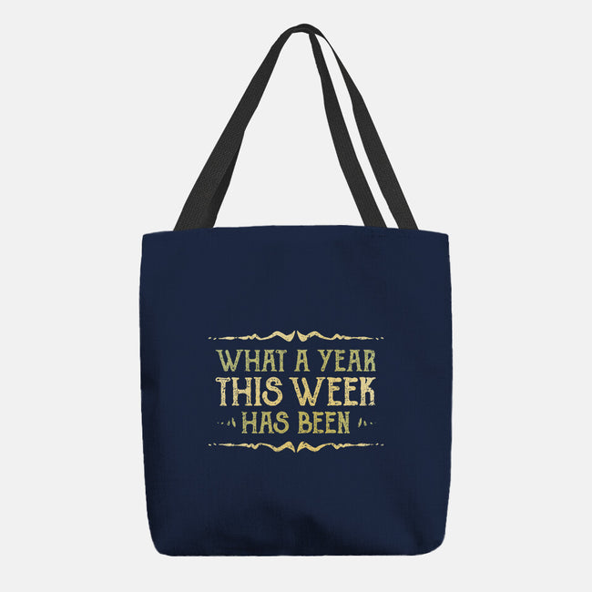 What A Year This Week Has Been-None-Basic Tote-Bag-kg07