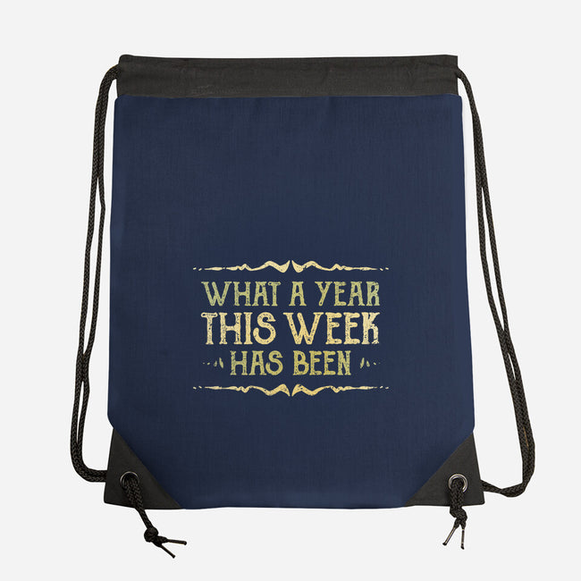What A Year This Week Has Been-None-Drawstring-Bag-kg07